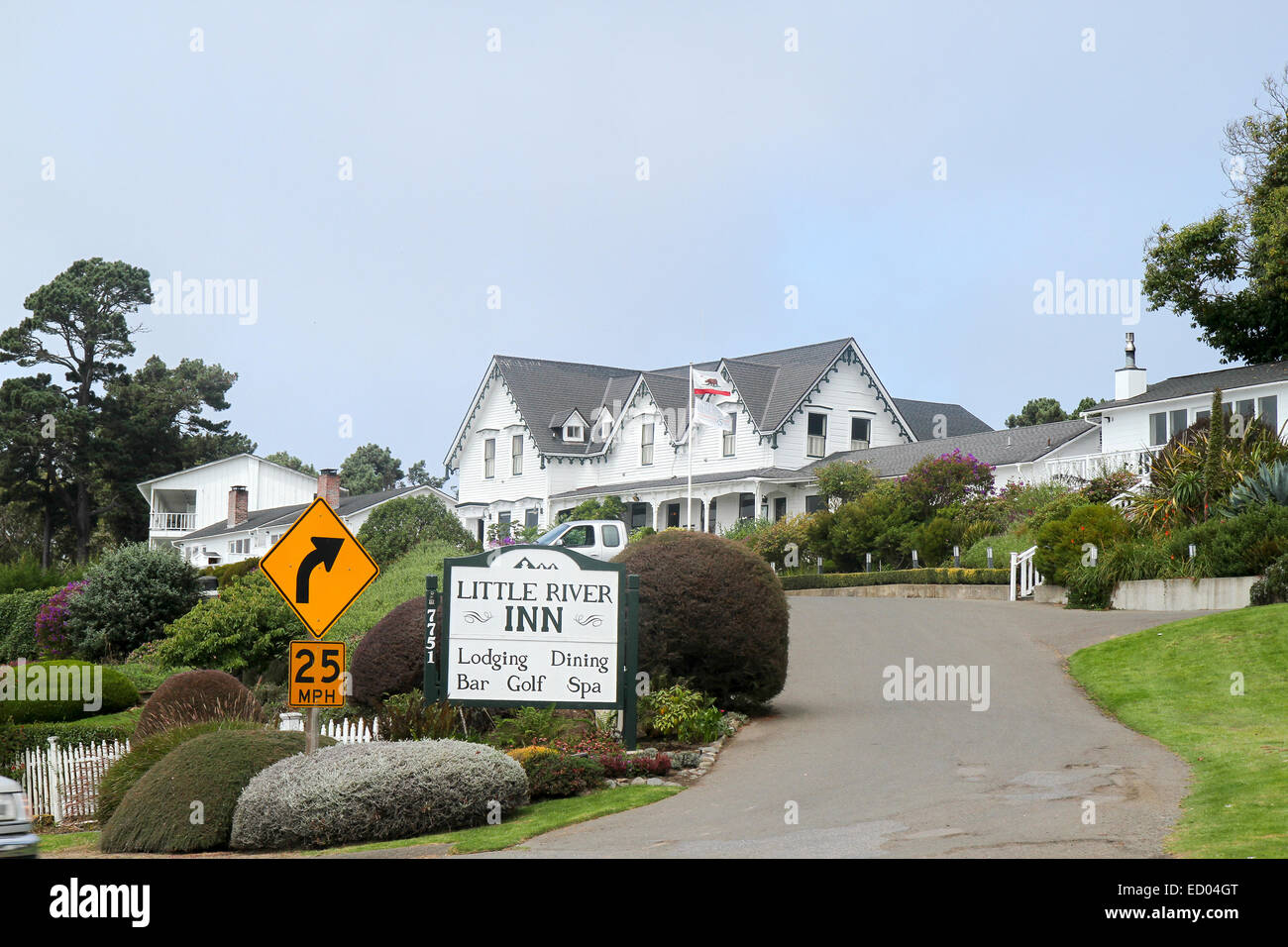 Little River Inn, Little River, dans le comté de Mendocino, en Californie Banque D'Images