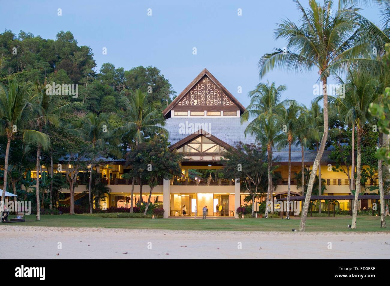 La Malaisie, l'état de Sabah, Kota Kinabalu, le Shangri-La Resort Banque D'Images