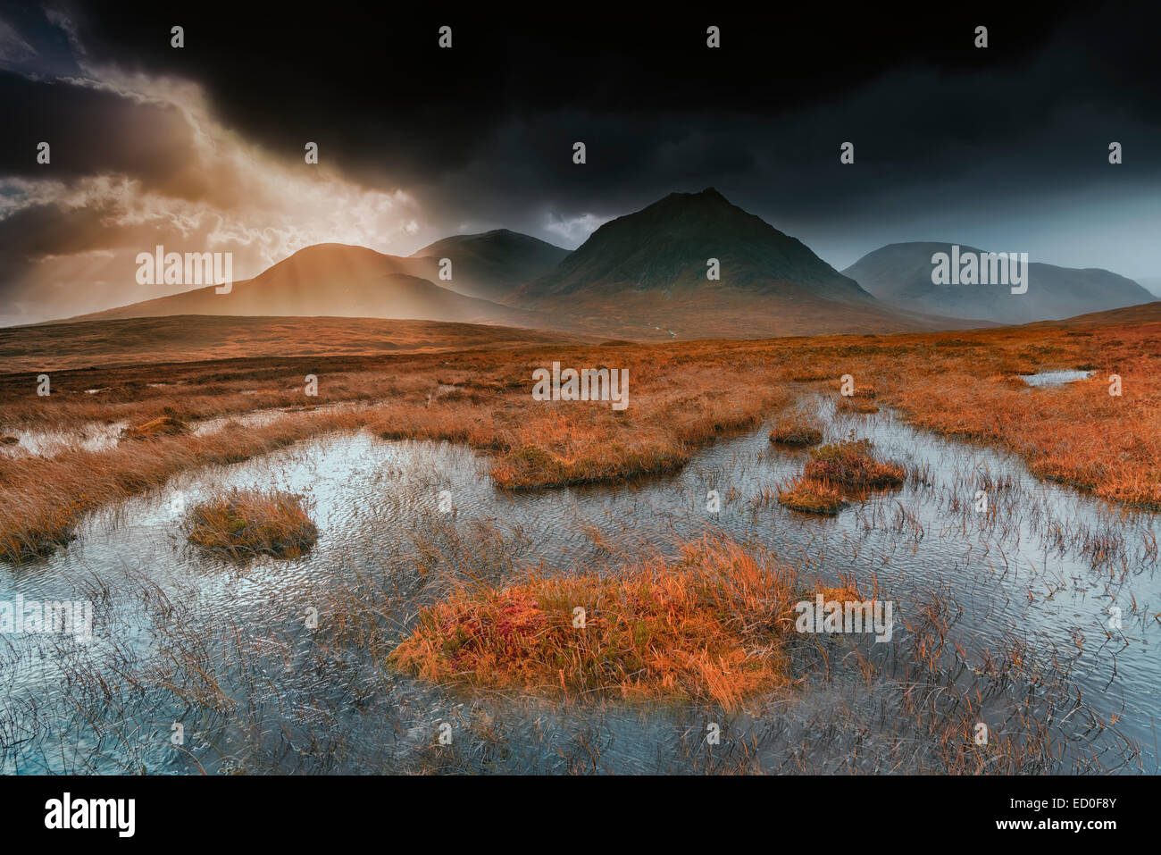 Royaume-uni, Ecosse, Glencoe valley Banque D'Images