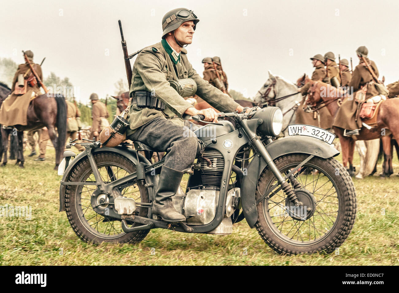 Wwii motorcycle Banque de photographies et d'images à haute résolution -  Alamy