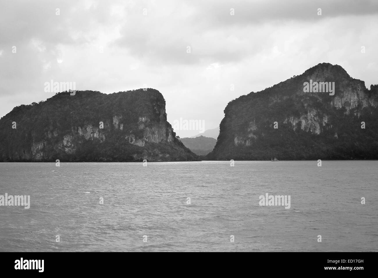 Beau paysage marin avec des îles tropicales la Thaïlande Banque D'Images