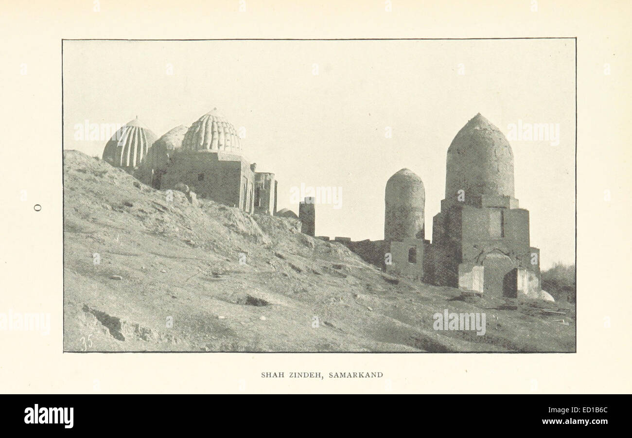 Pg223 Shah zindeh, Samarkand Banque D'Images