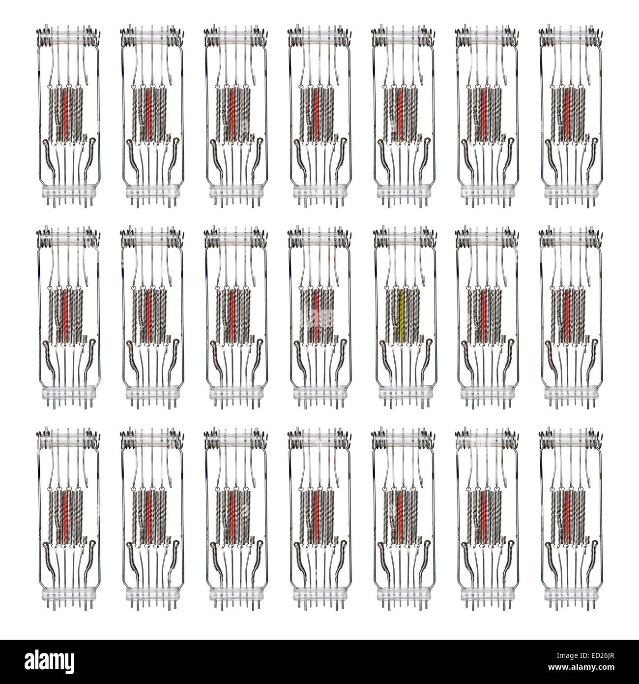 Résumé Contexte - spirales - chauffage filament lumière électrique Banque D'Images
