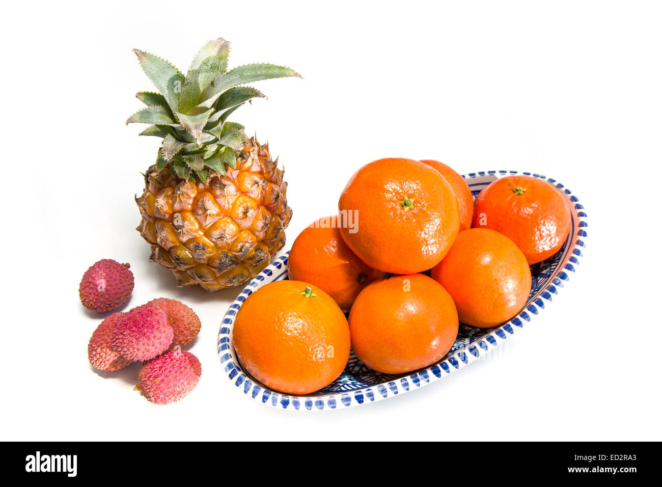 Pleine de saveurs de fruits tropicaux et de vitamines Banque D'Images