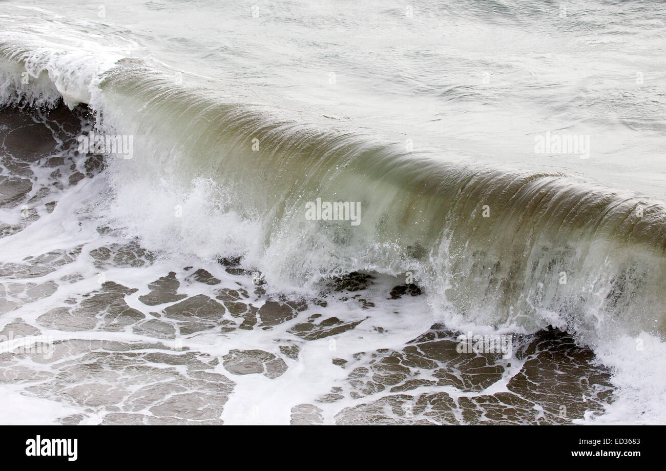 Flou de vitesse d'obturation lente Banque D'Images