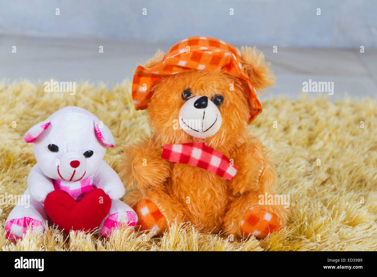 Ours en peluche jouet pour enfants personne ne Banque D'Images