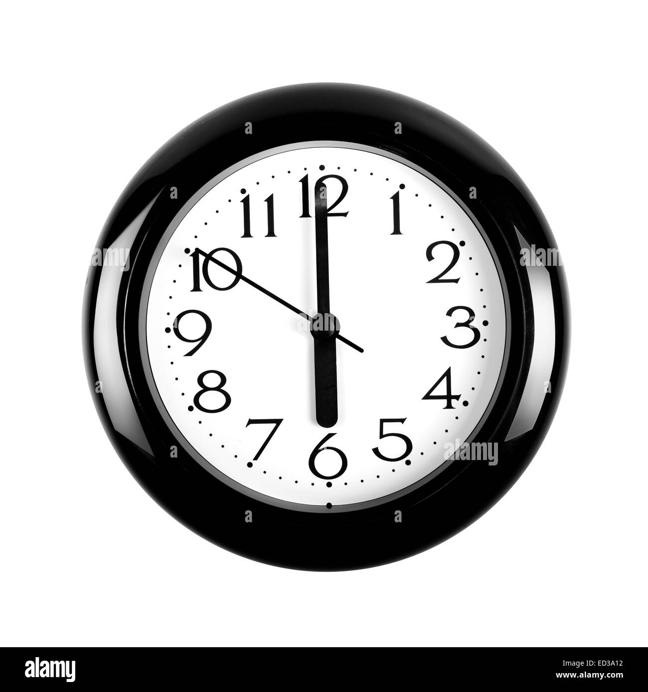 Horloge murale Banque d'images noir et blanc - Page 3 - Alamy