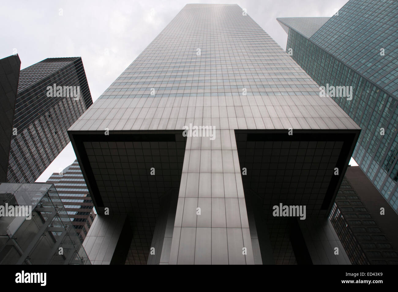 Pays-bas le grand centre de Citigroup. 153 East 53rd Street et 601 Lexington Avenue. Ce gratte-ciel de près de 300 mètres et 59 Banque D'Images