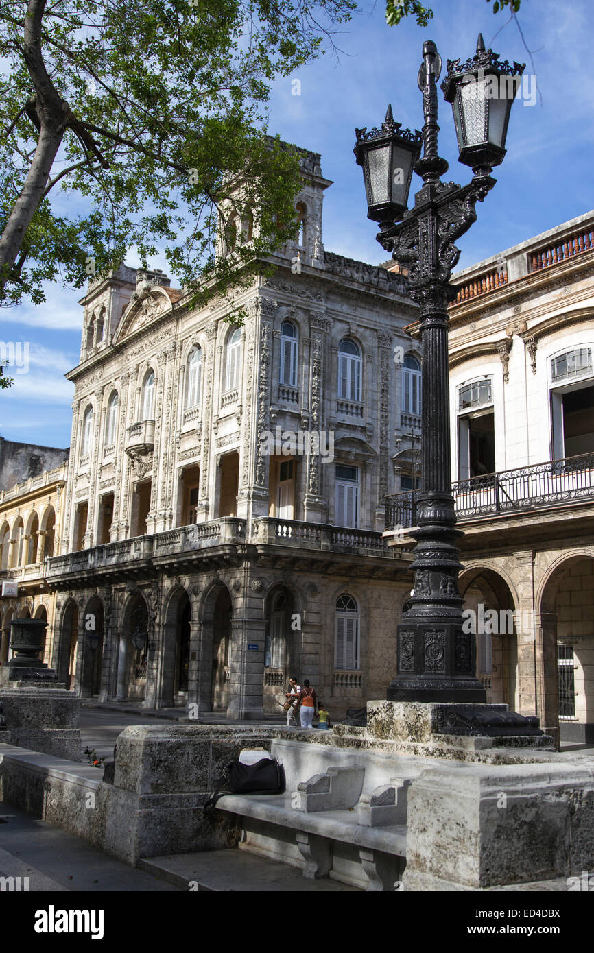 Les rues de La Havane Cuba Banque D'Images