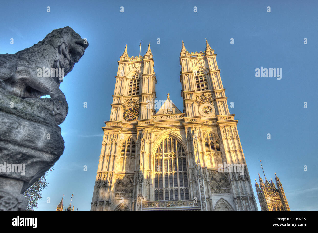 L'Abbaye de Westminster Banque D'Images