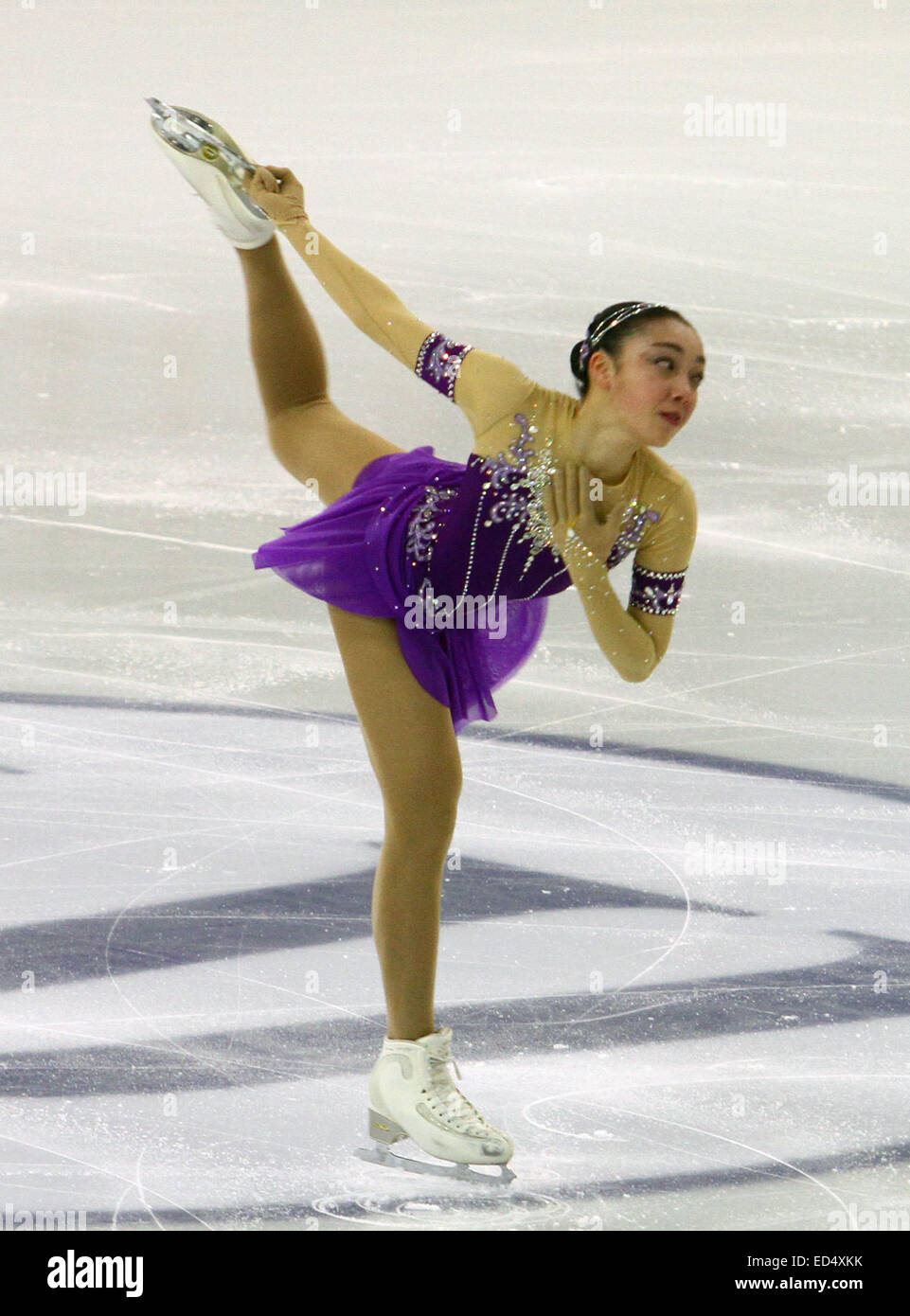 Barcelone, Espagne. Dec 11, 2014. ISU Grand Prix of Figure Skating Final 2014. Picture Show Rika Hongo (JPN) au cours de l'Action © programme court dames Plus Sport/Alamy Live News Banque D'Images