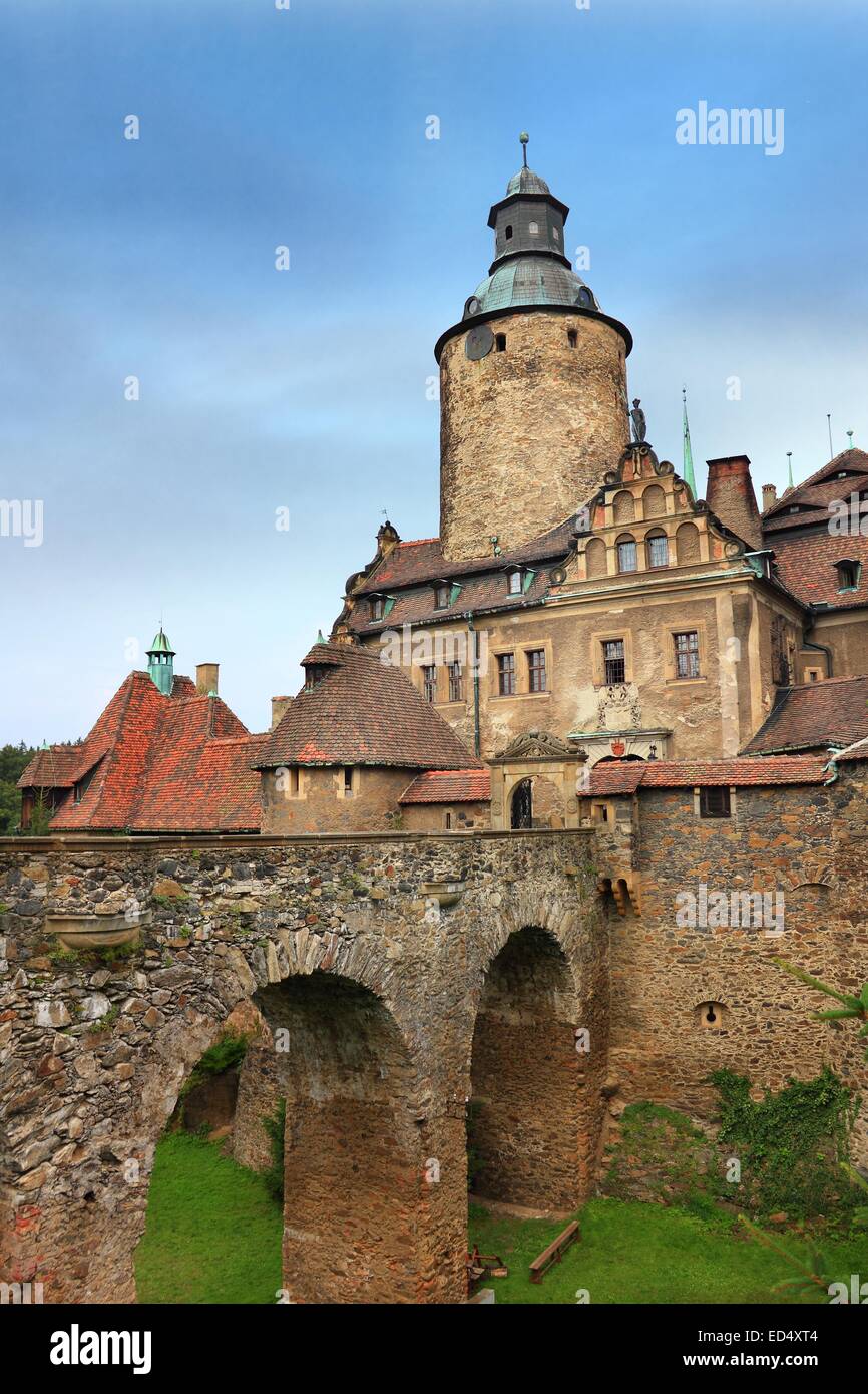 Château Czocha Banque D'Images