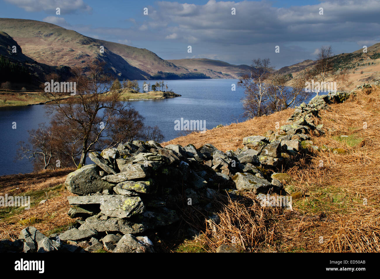 Haweswater dans le Parc National du Lake District, Cumbria Banque D'Images