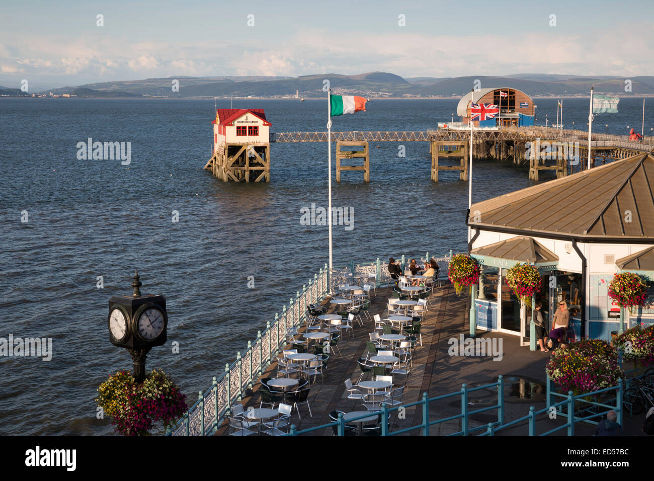 Mumbles Pier, Péninsule de Gower, Swansea, West Glamorgan, Pays de Galles, Royaume-Uni, Europe Banque D'Images