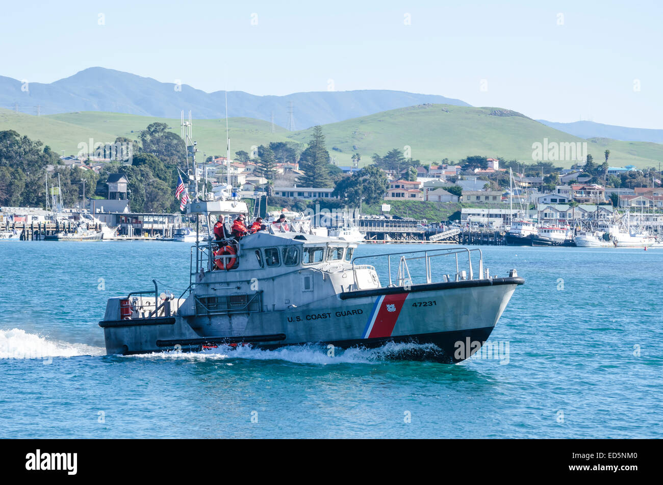 US Coast Guard- Morro Bay Banque D'Images