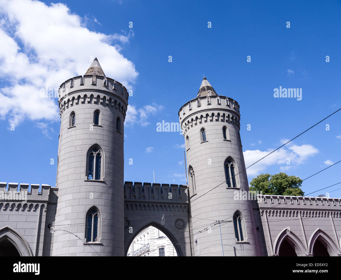 Nauener tor à Potsdam en été Banque D'Images