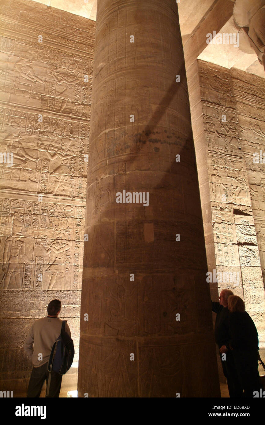 Egypte Temple de Philae de Nil Banque D'Images