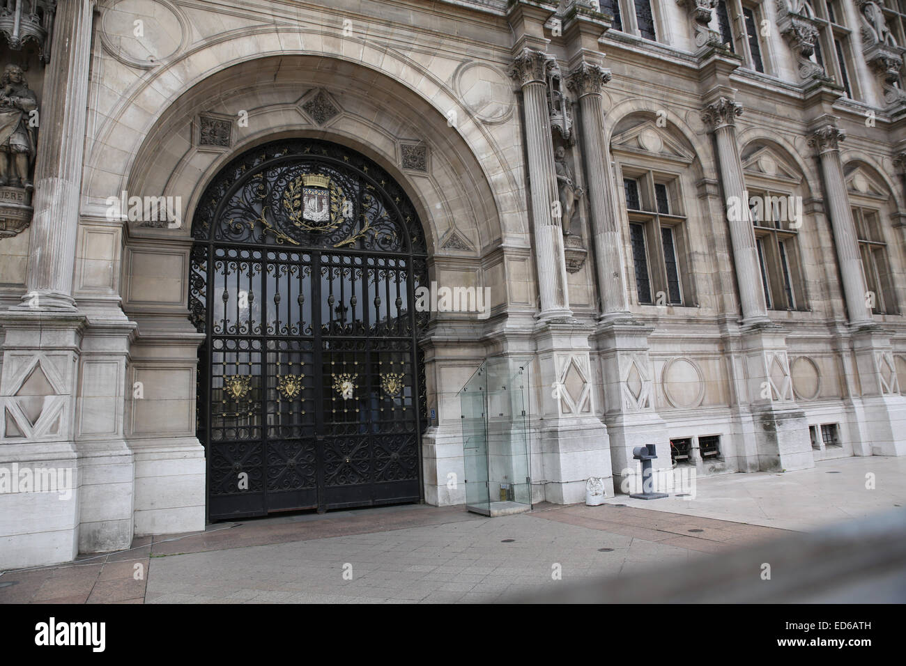 Hôtel de ville de Paris Banque D'Images