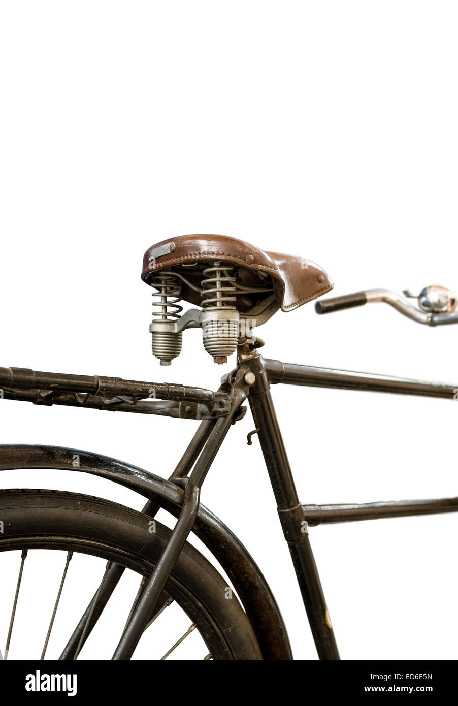 Selle De Vélo Vintage En Similicuir - Design Universel Avec Rivets, Mousse Haute Densité 8 Mm, Pour Vélo De Piste Et Fixie