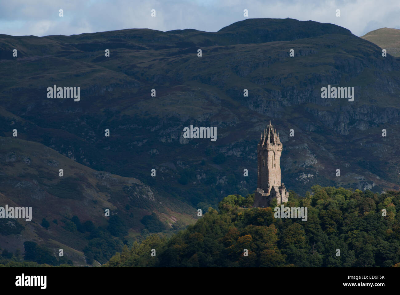 Wallace Monument à Stirling . Banque D'Images