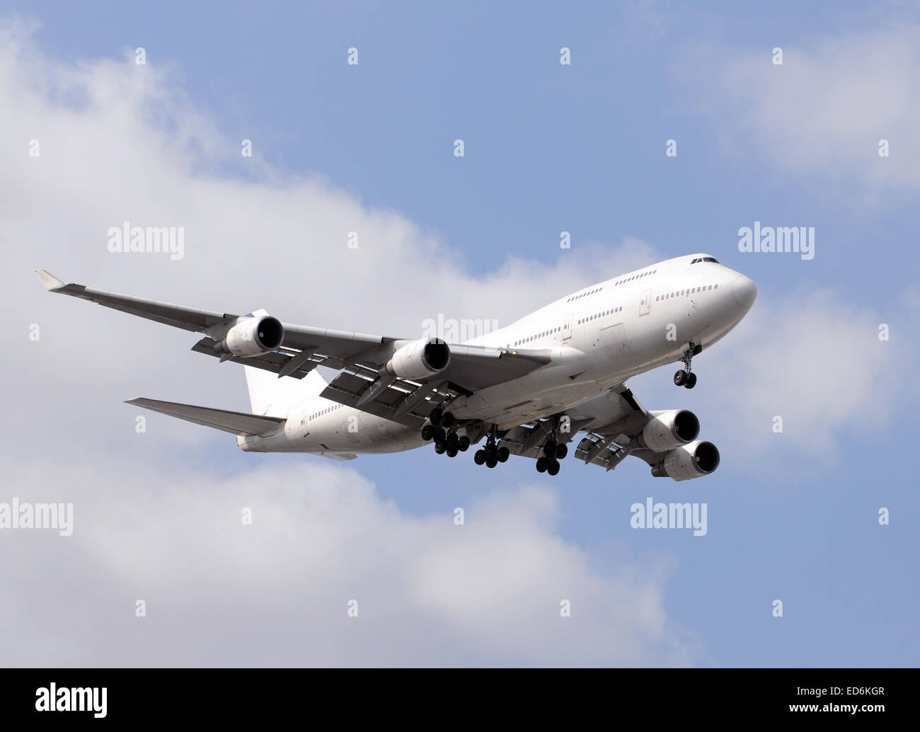 Gros-porteurs lourds Boeing 747 avions de transport de passagers pour les longs voyages Banque D'Images