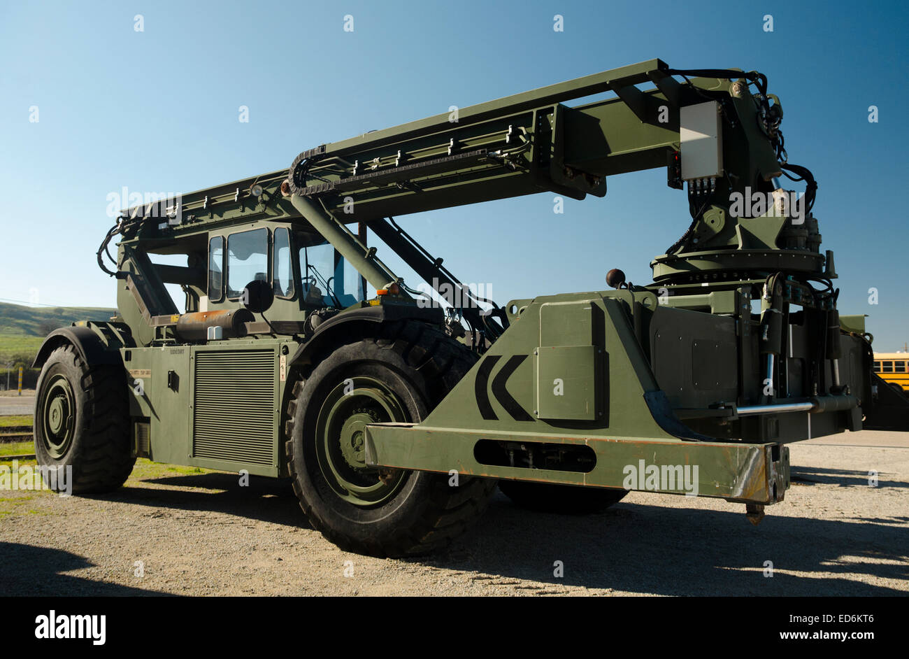 Tout terrain de l'armée américaine-Container. RTCH Banque D'Images