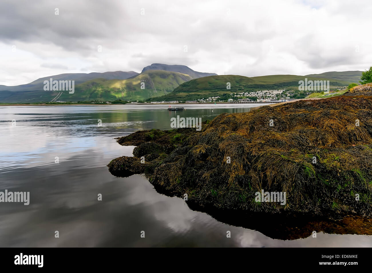 Le point de vue de Ben Nevis dans les Highlands d'Ecosse Banque D'Images