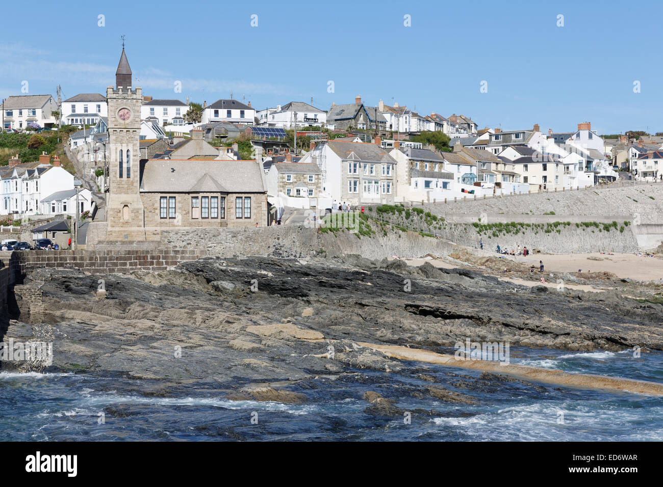 Porthleven, Cornwall, UK. Banque D'Images