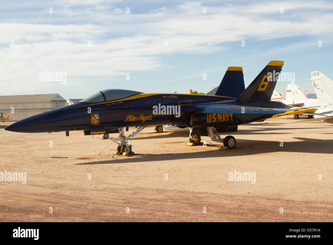 Tucson, AZ, USA - 12 décembre 2014 Blue Angels : avion de chasse Banque D'Images