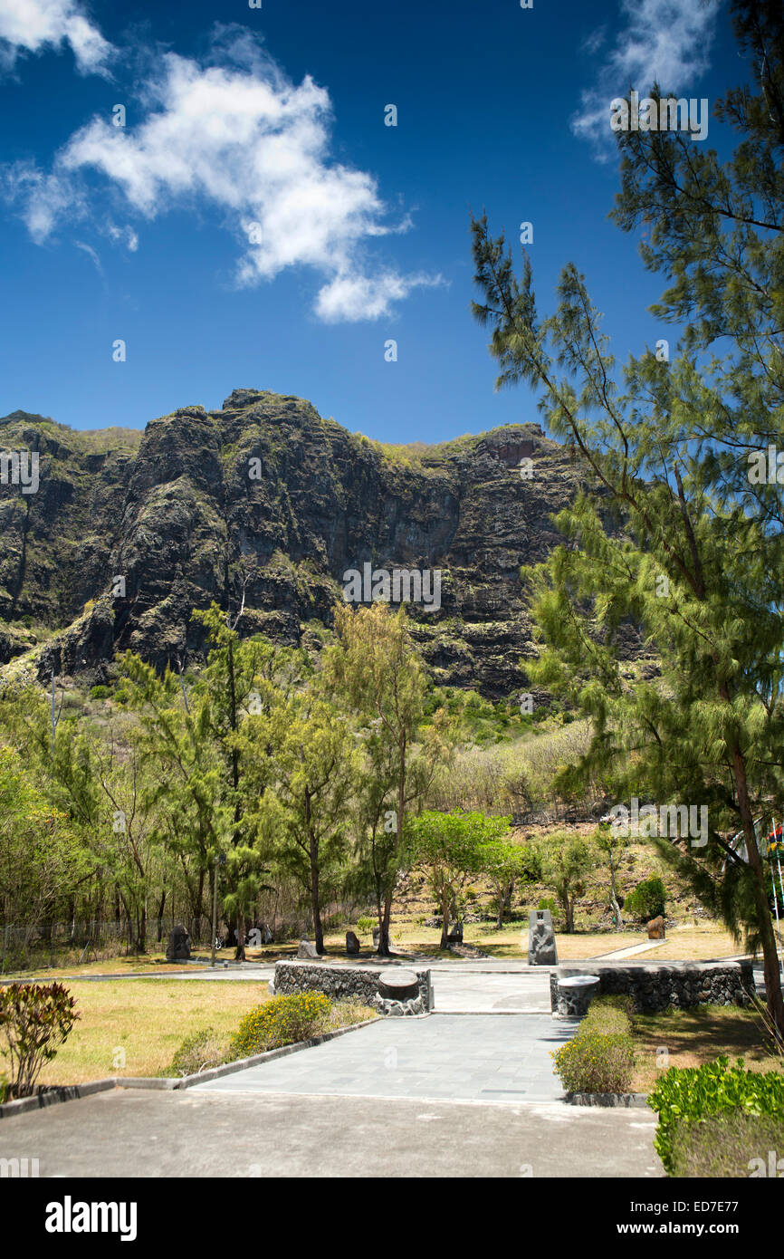 L'Ile Maurice, le Morne Heritage Trust, International, Monument de la route de l'Esclave site paysage culturel Banque D'Images