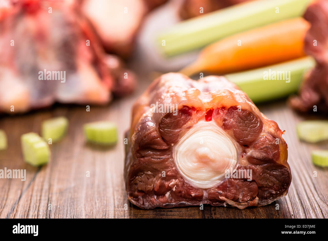 Close up de la viande d'un boeuf Banque D'Images