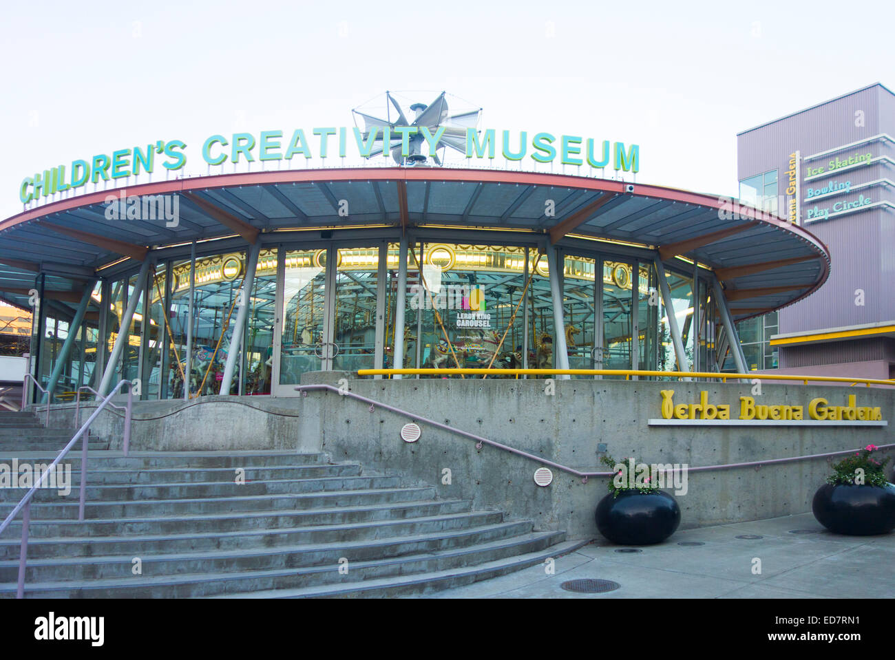 La créativité des enfants musée à San Francisco CA Banque D'Images