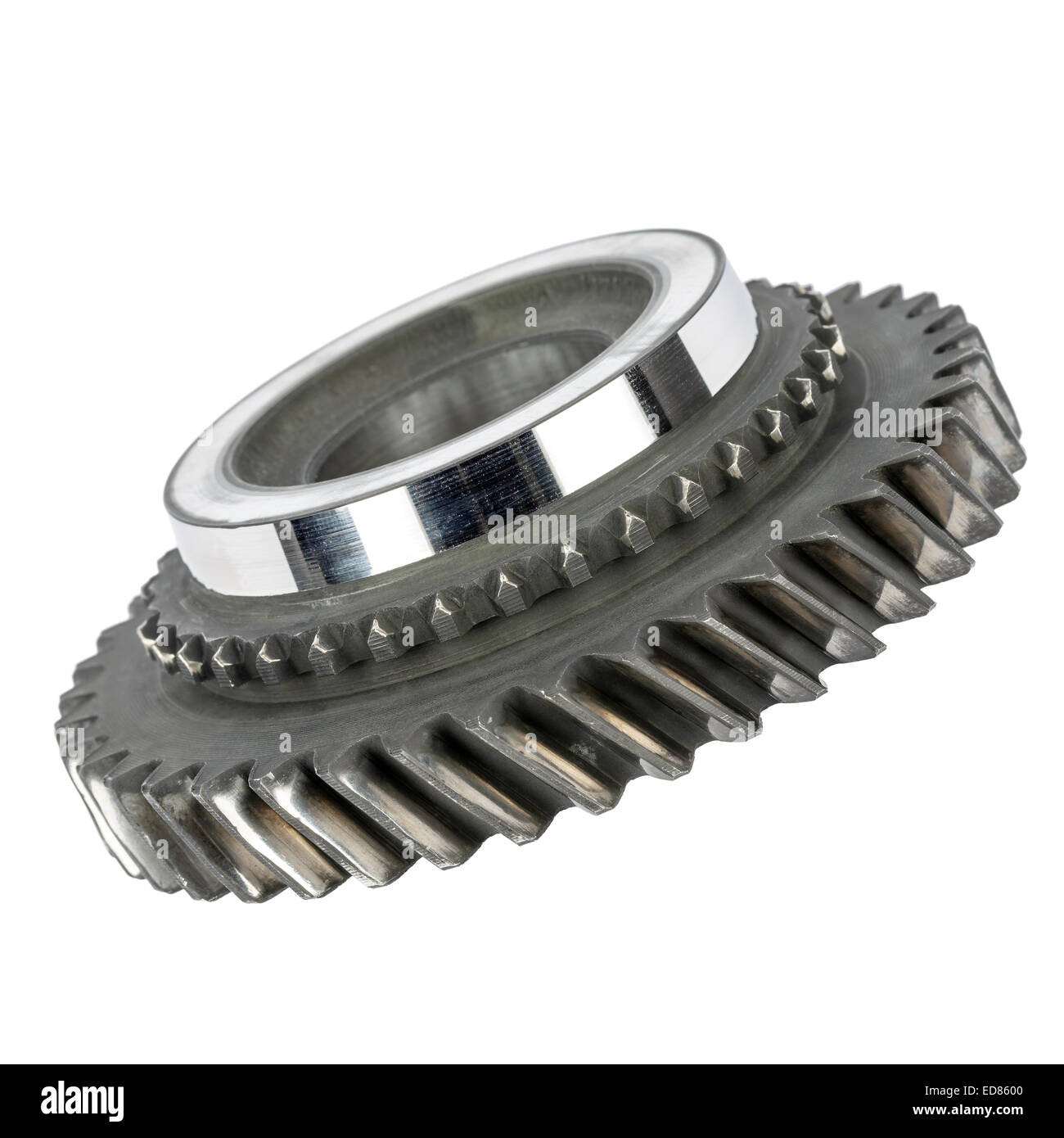 Roue dentée usés Banque D'Images