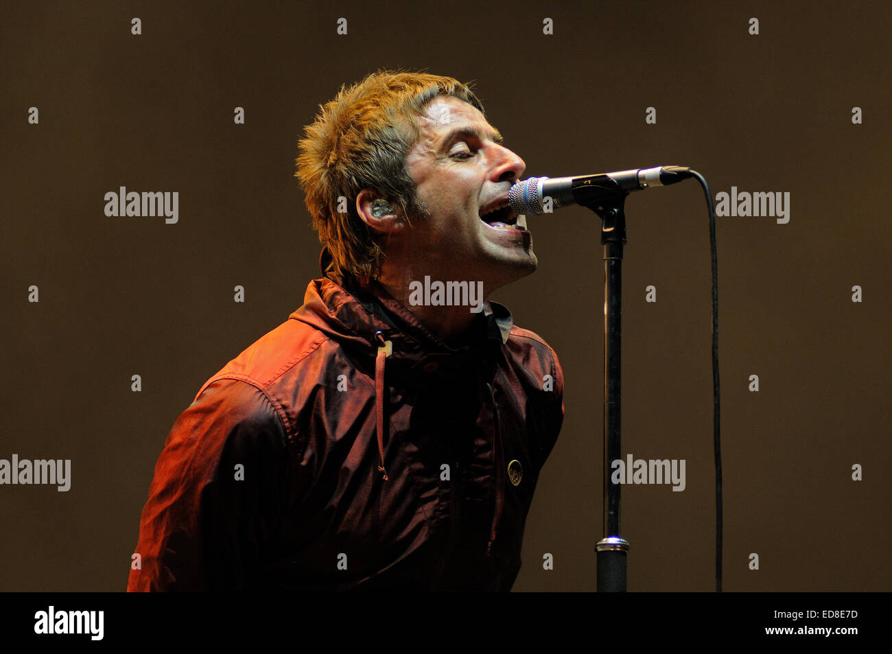 BENICASIM, ESPAGNE - 19 juillet : Beady Eye band concert performance à FIB (Festival Internacional de Benicassim Festival 2013). Banque D'Images