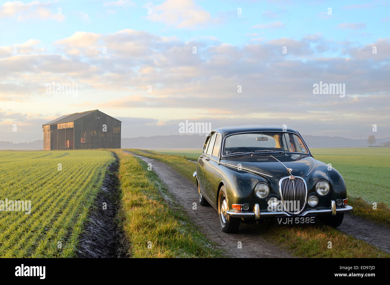 Jaguar Type S 3.4 1967 Banque D'Images