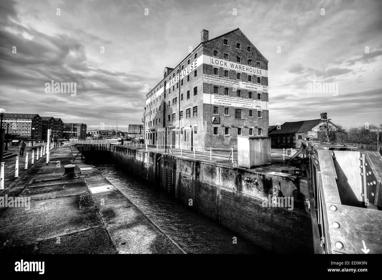 Gloucester Docks, Gloucester Banque D'Images