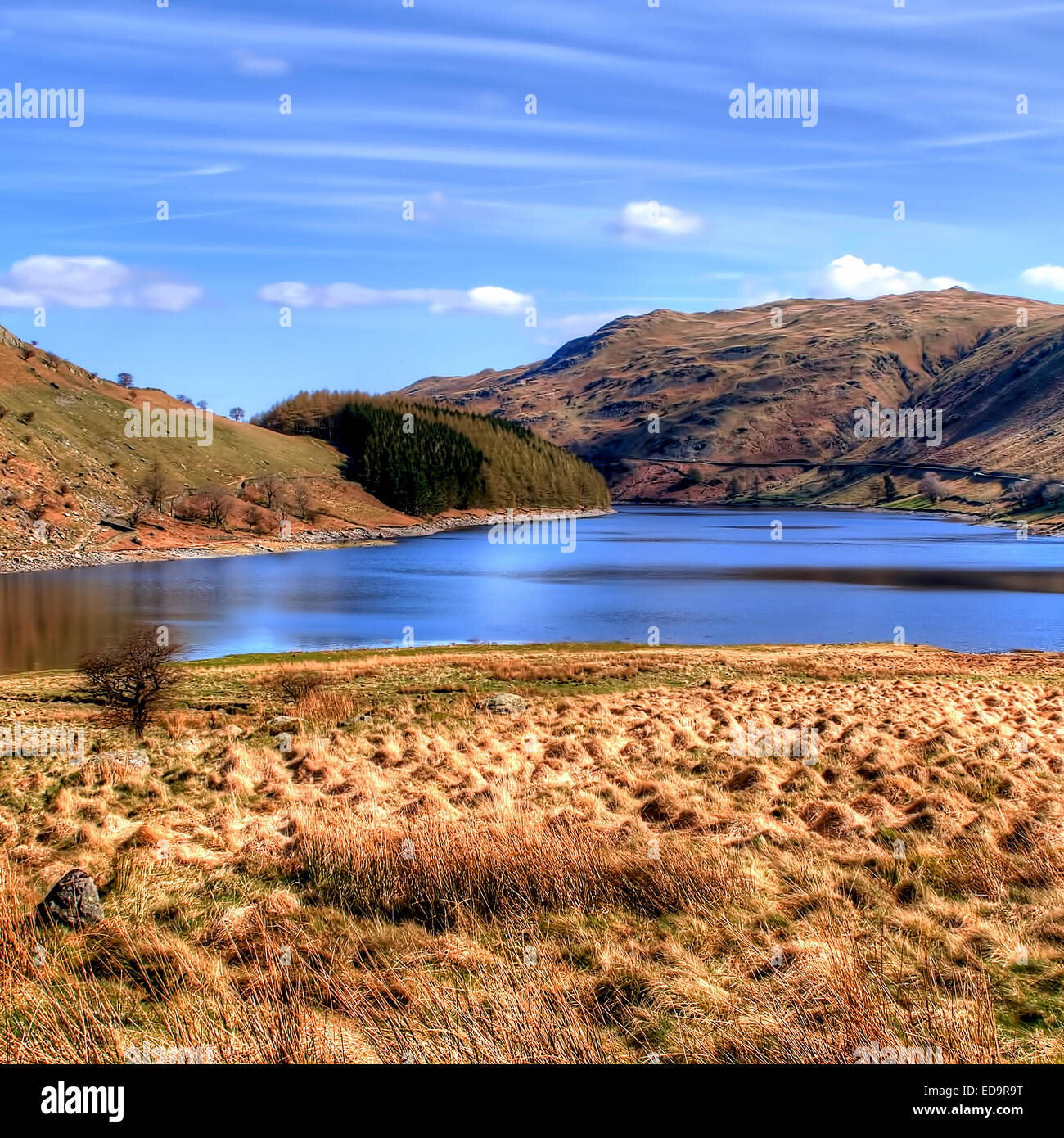 Haweswater dans le Parc National du Lake District, Cumbria Banque D'Images