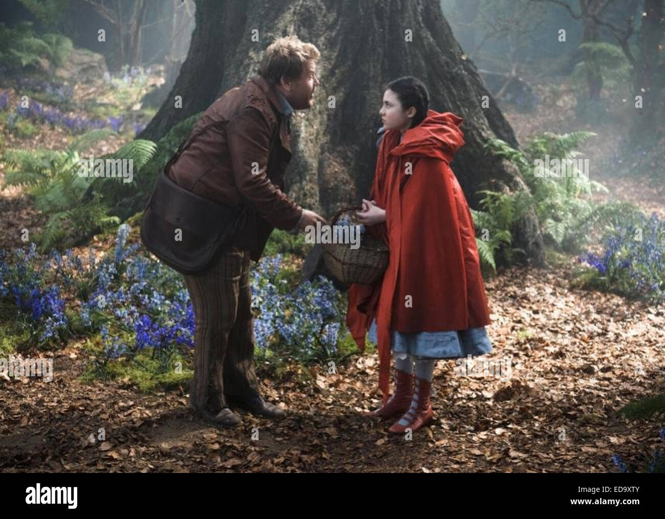 Dans les bois 2014 Walt Disney Pictures film avec Crawford James Corden et Lilla Banque D'Images