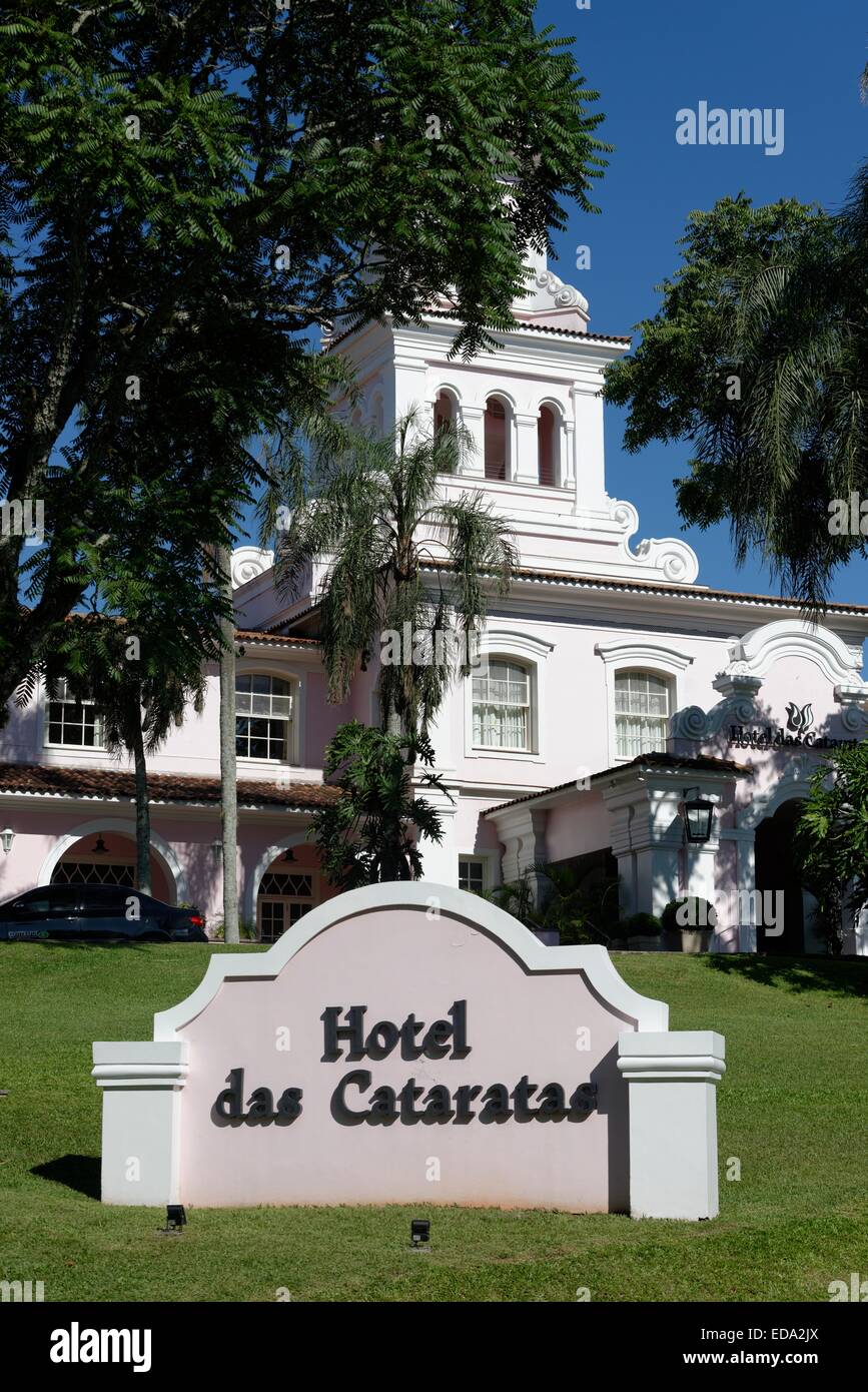 Belmond Hotel Das Cataratas, Iguacu Falls, Foz de Iguacu, Brésil, Amérique du Sud Banque D'Images