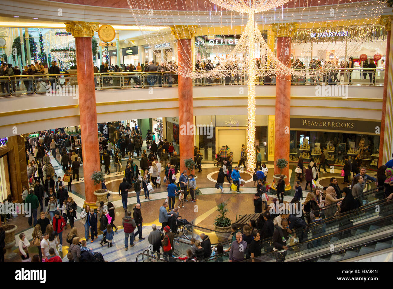 Selfridges à l'intérieur de l'Intu Trafford Centre commercial intérieur dans Dumplington, Greater Manchester, Angleterre Banque D'Images