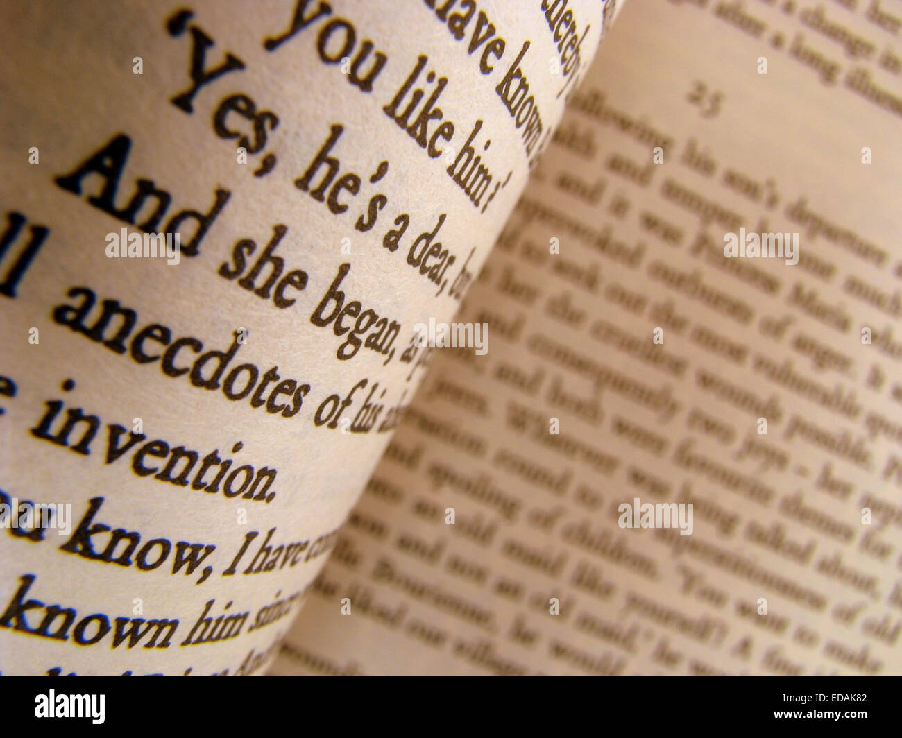 David Copperfield De Charles Dickens Page De Garde Classique Roman Classique Banque d'image et photos - Alamy