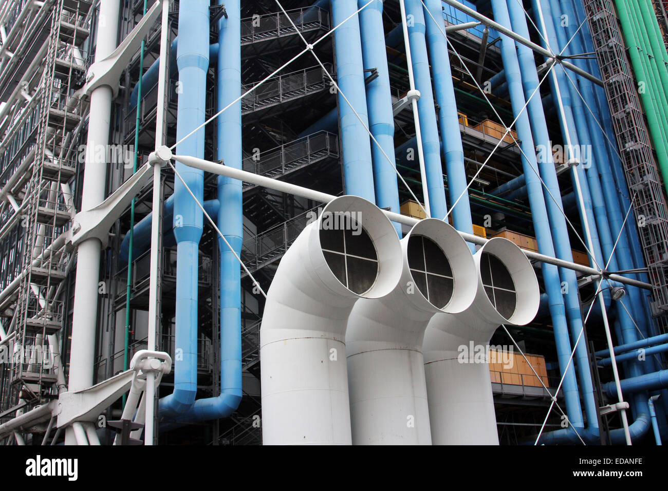 Centre Georges Pompidou à Paris, France Banque D'Images