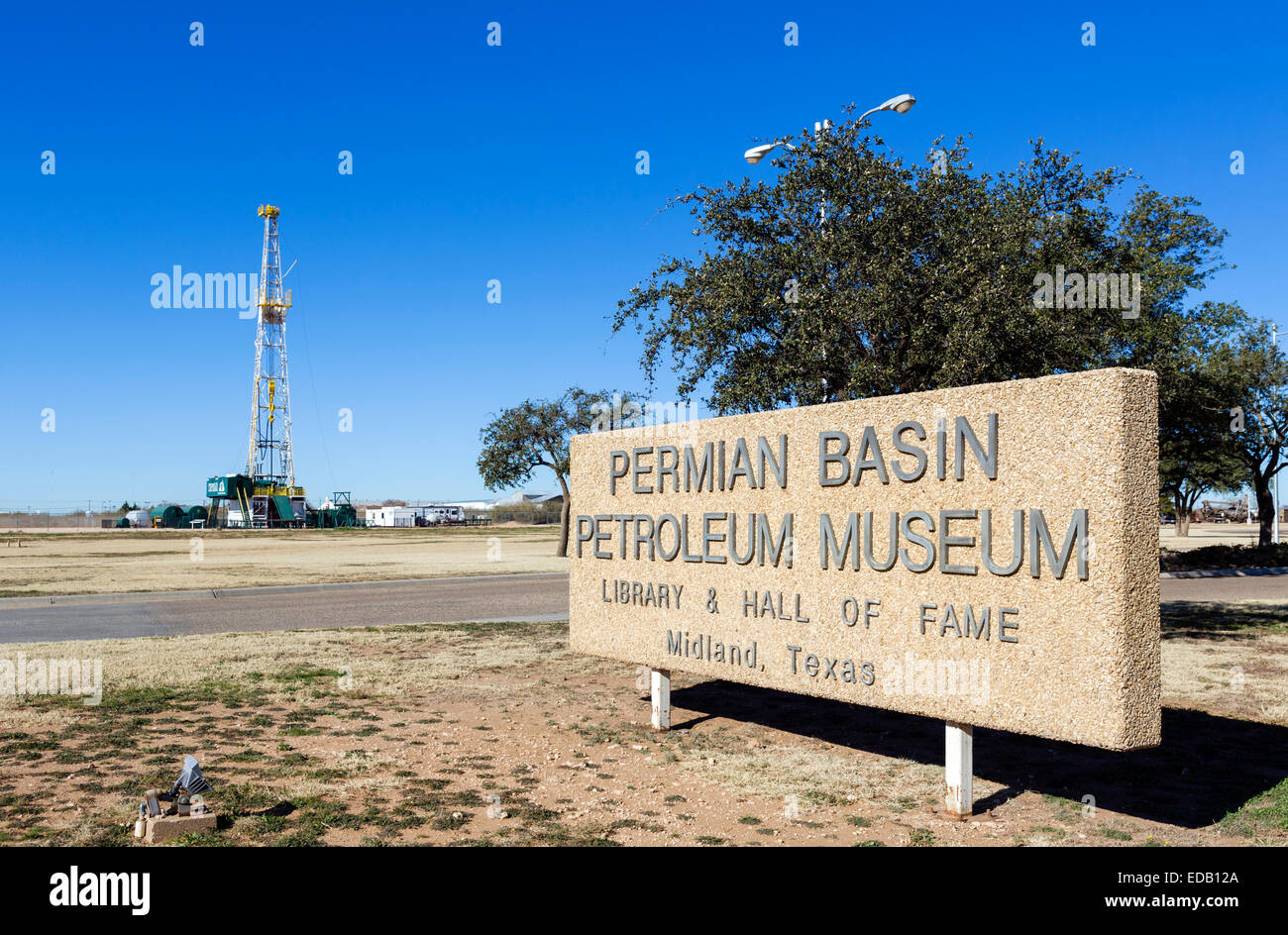 Le Musée du pétrole du bassin permien, Midland, Texas, États-Unis Banque D'Images