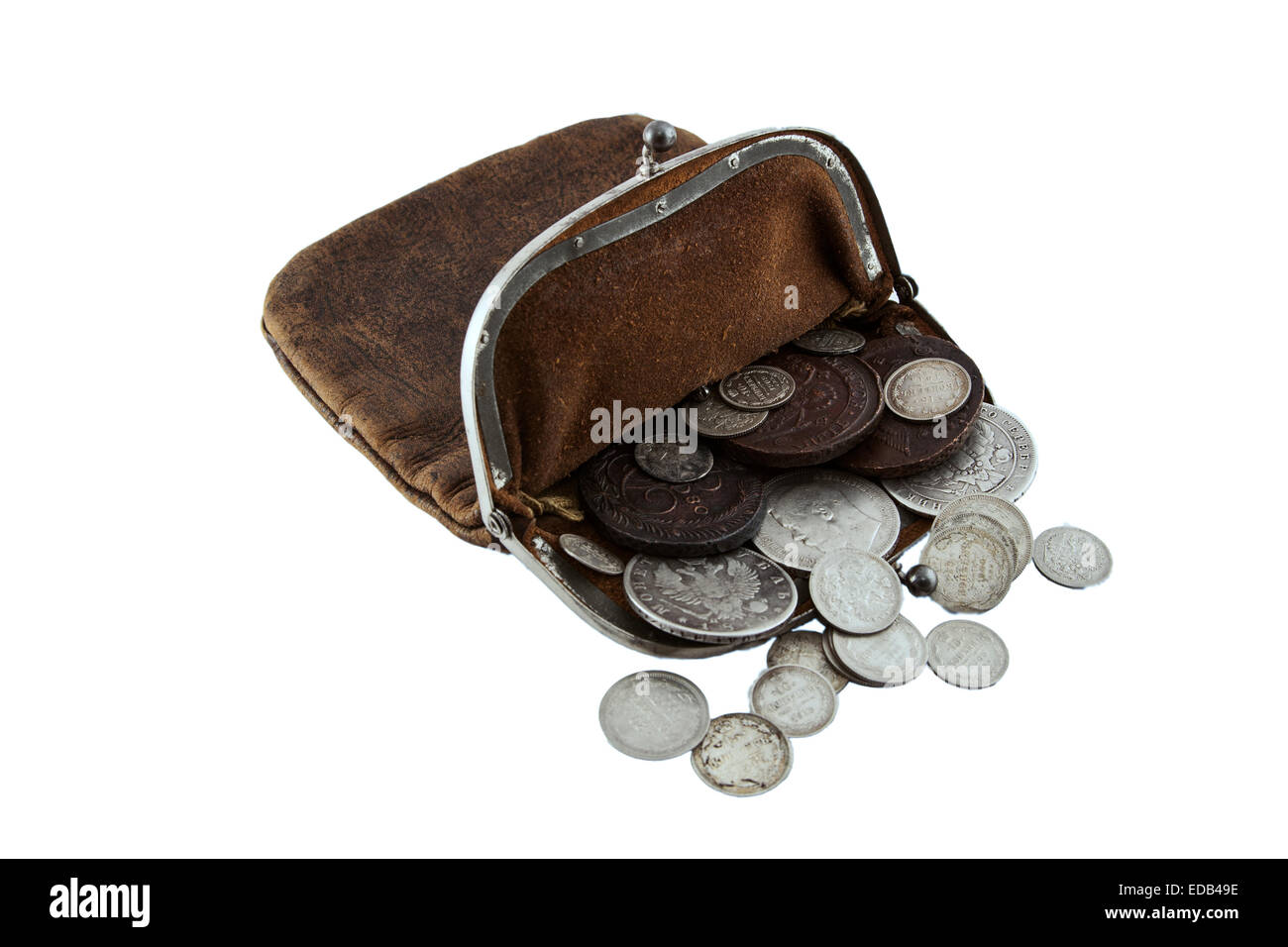 Sac à Main Ancien En Cuir Noir - Bandoulière, Occasion En Très Bon état
