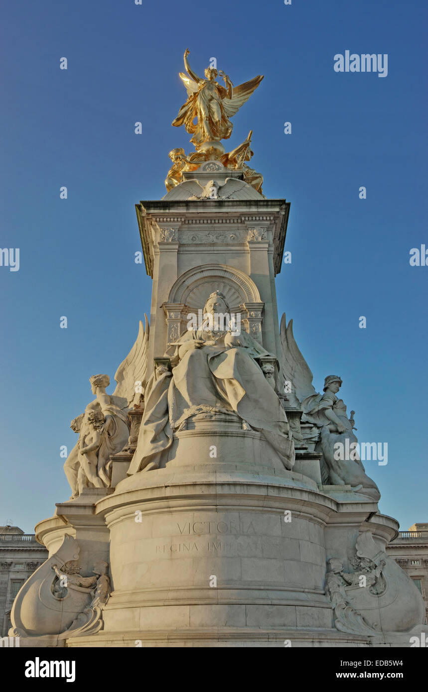 Monument Victoria Buckingham Palace Banque D'Images