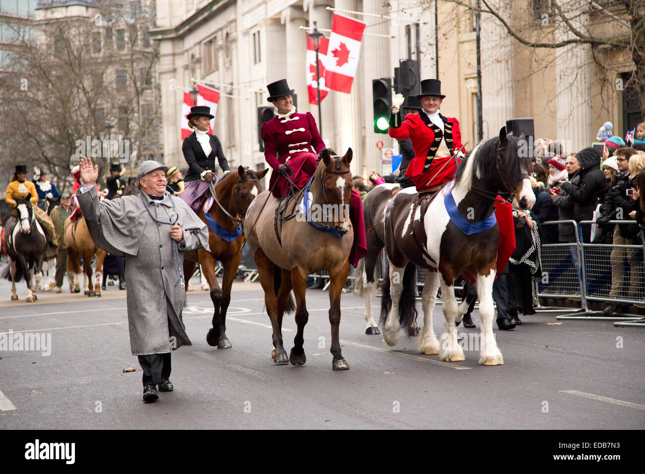 New Years Day Parade, Londres, 2015 Banque D'Images