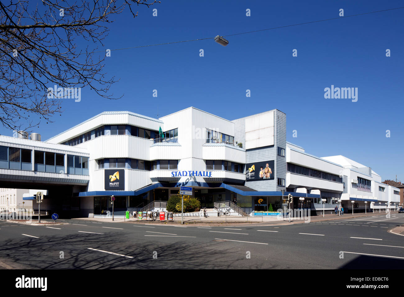 Convention et centre culturel, Stadthalle Wilhelmshaven, Wilhelmshaven, Basse-Saxe, Allemagne Banque D'Images