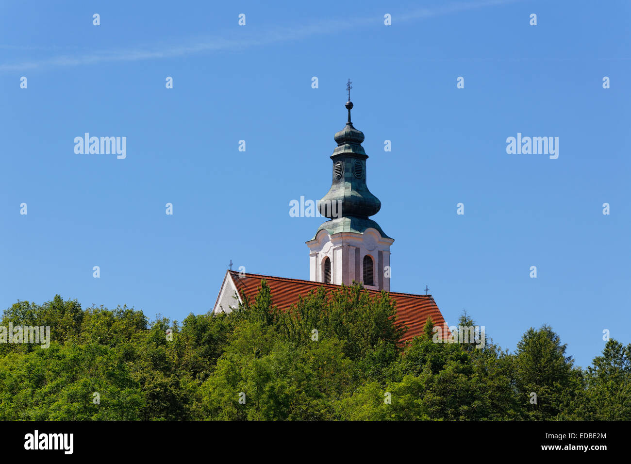 Église de pèlerinage, Gaas Eberau, le Burgenland méridional, Burgenland, Autriche Banque D'Images