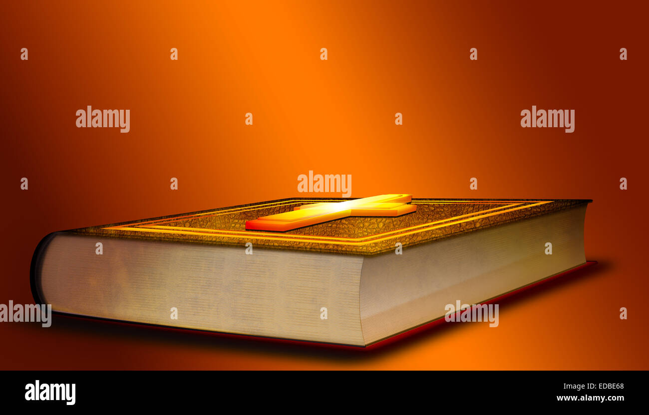 Bible, illustration Banque D'Images