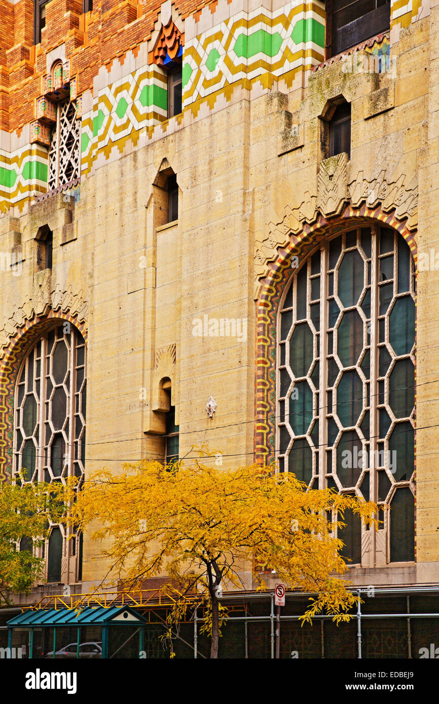 Guardian Building Detroit, Michigan, USA. Le 24 octobre 2014. Banque D'Images